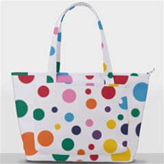 Polka Dot Back Pocket Shoulder Bag  by 8989