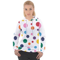 Polka Dot Women s Overhead Hoodie by 8989