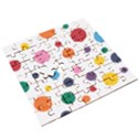 Polka Dot Wooden Puzzle Square View3