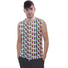 Stickman Kids Doodle Paper Children Group Men s Regular Tank Top by Ravend