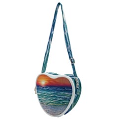 Nature s Beauty Heart Shoulder Bag by GardenOfOphir