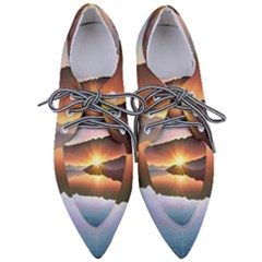 Majestic Lake Pointed Oxford Shoes by GardenOfOphir