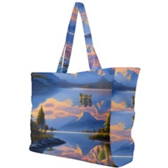 Beautiful Sunset Simple Shoulder Bag by GardenOfOphir