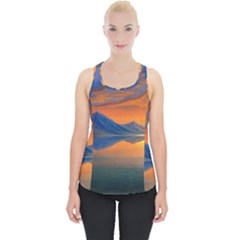 Glorious Sunset Piece Up Tank Top by GardenOfOphir