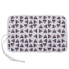 Happy Hound Funny Cute Gog Pattern Pen Storage Case (l) by dflcprintsclothing