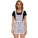 Happy Hound Funny Cute Gog Pattern Short Overalls View1