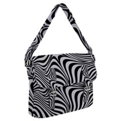 Pattern Geometric Lines Shapes Design Art Buckle Messenger Bag by Ravend