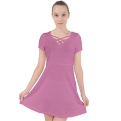 Chateau Rose Pink	 - 	caught In A Web Dress by ColorfulDresses