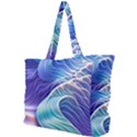 Majestic Ocean Waves Simple Shoulder Bag View1