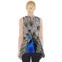 Peacock Bird Animal Feather Nature Colorful Side Drop Tank Tunic View2