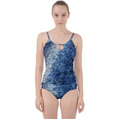 Waves Of The Ocean Cut Out Top Tankini Set by GardenOfOphir