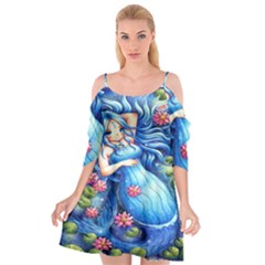 Mermay Cutout Spaghetti Strap Chiffon Dress by artworkshop