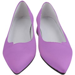 Bright Lilac Pink	 - 	block Heels by ColorfulShoes