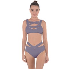 Dove Grey	 - 	bandaged Up Bikini Set