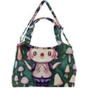 Toadstool Mushrooms Double Compartment Shoulder Bag View2