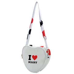 I Love Mary Heart Shoulder Bag by ilovewhateva