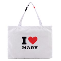 I Love Mary Zipper Medium Tote Bag by ilovewhateva