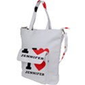 I love Jennifer  Shoulder Tote Bag View1