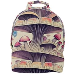 Magicians  Choice Mushroom Spellcharms Mini Full Print Backpack by GardenOfOphir