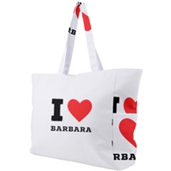 I Love Barbara Simple Shoulder Bag by ilovewhateva