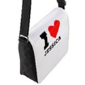 I love jessica Flap Closure Messenger Bag (S) View2