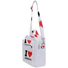 I Love Jessica Crossbody Day Bag by ilovewhateva