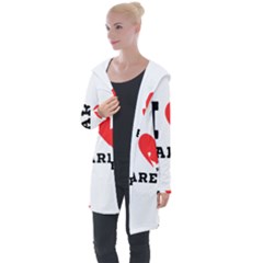 I Love Karen Longline Hooded Cardigan by ilovewhateva