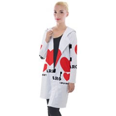 I Love Margaret Hooded Pocket Cardigan by ilovewhateva