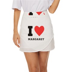 I Love Margaret Mini Front Wrap Skirt by ilovewhateva