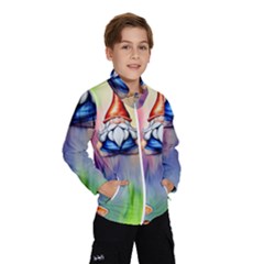 Thaumaturgy Magically Prestidigitation Sleight Of Hand Fly Agaric Abracadabra Kids  Windbreaker by GardenOfOphir