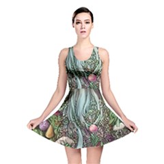 Craft Mushroom Reversible Skater Dress by GardenOfOphir