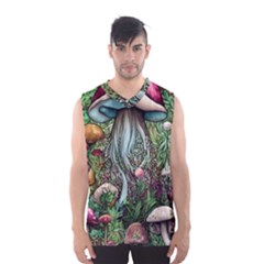 Craft Mushroom Men s Basketball Tank Top by GardenOfOphir