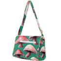 Forest Mushrooms Front Pocket Crossbody Bag View2