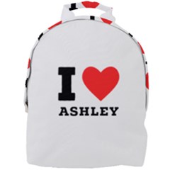 I Love Ashley Mini Full Print Backpack by ilovewhateva