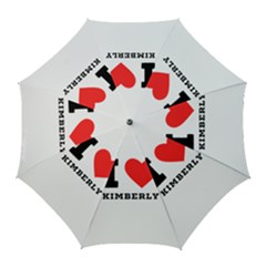 I Love Kimberly Golf Umbrellas by ilovewhateva