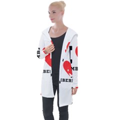 I Love Kimberly Longline Hooded Cardigan by ilovewhateva