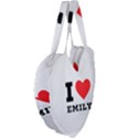 I love emily Giant Heart Shaped Tote View4