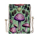 Witchy Forest Mushroom Drawstring Bag (Small) View2