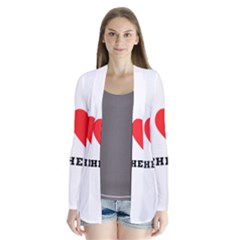 I Love Michelle Drape Collar Cardigan by ilovewhateva