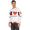 I love michelle Men s Fleece Sweatshirt View2