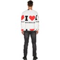 I love michelle Men s Fleece Sweatshirt View4