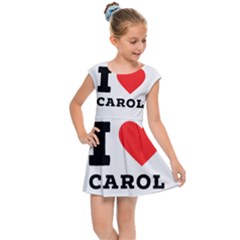 I Love Carol Kids  Cap Sleeve Dress by ilovewhateva