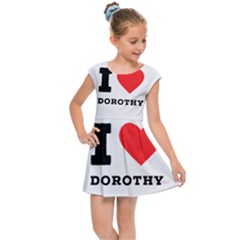 I Love Dorothy  Kids  Cap Sleeve Dress by ilovewhateva