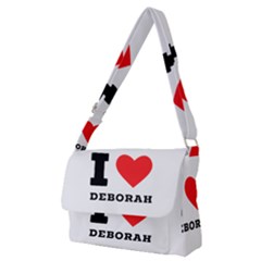 I Love Deborah Full Print Messenger Bag (m) by ilovewhateva