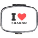 I love sharon Mini Square Pill Box View1