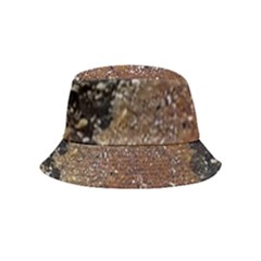 Rustic Charm Abstract Print Inside Out Bucket Hat (kids) by dflcprintsclothing