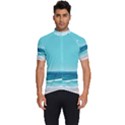 Ai Generated Ocean Waves Sea Water Anime Men s Short Sleeve Cycling Jersey View1