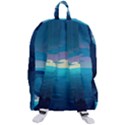 Ai Generated Ocean Sea Water Anime Nautical 2 Travelers  Backpack View3