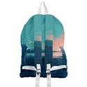 Ai Generated Ocean Sea Water Anime Nautical Foldable Lightweight Backpack View2