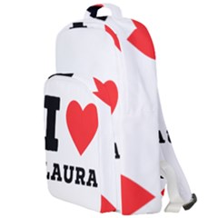 I Love Laura Double Compartment Backpack by ilovewhateva